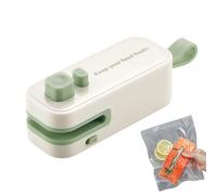 Machine à Sceller les Sachets Mini - Mini Outil de Scellage et Coupe pour Sachets Snack - Accessoire de Conservation Alimentaire pour Cuisine Voyage Camping Pique-nique Déménagement