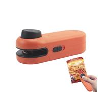 Machine À Sceller Les Sacs De Collation - Dispositif De Scellage De Copeaux, Outil De Fermeture Thermique Arrière Magnétique, Conservateur De Stockage Des Aliments Portable De Longue Durée | Chips