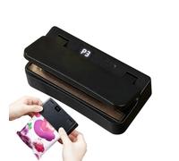 Machine à sceller les sacs de cuisine rechargeable 5 vitesses et cutter | Machine à sceller les sacs de pommes de terre pour maison, appartement, résidence, maison rurale, voyage, camping, cuisine