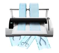 Machine à sceller les sacs dentaires, étalonnage automatique de la température, largeur de pli de 12 mm, étanchéité de 300 mm, arrêt automatique, pour cliniques et hôpitaux