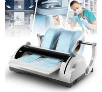 Machine à sceller les sacs dentaires, scellant stérile 100 W, largeur de joint de 300 mm, largeur d'indentation 12 mm, température d'étanchéité : 180 °C, pour sceller les sacs stérilisés