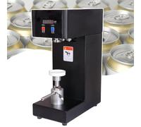 Machine à sceller les tasses, machine à sceller les tasses de thé au lait perlé avec 3 rouleaux de scellage, affichage LED, compteur, bouton d'arrêt accidentel pour bar, café, salon de thé a