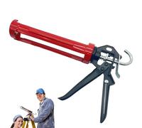 Machine à sceller manuelle - Pistolet d'étanchéité sans goutte avec poignée ergonomique | Pistolet à colle robuste pour le collage, le remplissage, l'étanchéité | Cadre de 11 en acier laminé à froid