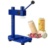 Machine à sceller manuelle - Presse-étoupe en caoutchouc amovible et hauteur réglable, idéale pour les bocaux, les bouteilles, la conservation des aliments, le thé au lait et le café