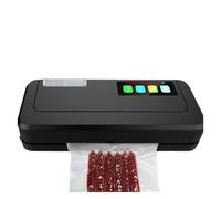 Machine à sceller, Scelleur sous vide de cuisine, Machine de scellage de liquides humides et secs, scelleuse sous vide Portable for aliments(Zwart)