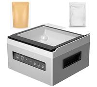 Machine à sceller sous vide commerciale, 320 W avec barre d'étanchéité de 29 cm et panneau de commande numérique pour la conservation de la viande