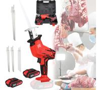 Machine à Scie à Os Scie De Boucherie Domestique Commerciale éLectrique Portative Scies Alternatives éLectriques Polyvalent Scie à Os De Boucher pour Couper La Viande Os,01