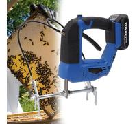 Machine à Secouer Le Cadre De La Ruche électrique,Machine à Secouer Les Abeilles électrique Portable,extracteur D’Abeilles électrique 20v,extracteur D’abeill, Blue, 2batteries