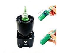 Machine À Secouer Le Vernis À Ongles, Mélangeur D'encre De Tatouage Rechargeable Avec Affichage LED, Agitateur Vibrant De Peinture Électrique Pour Gel Et Laque, Mini Mélangeur Vortex Portable