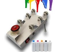 Machine à secouer l'encre, modèle de mélangeur Vortex, peut contenir 1 bouteille d'encre de 1 litre (y compris des petites bouteilles de 500 ml), for la peinture, l'aquarelle, empêche