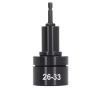 Machine à Sertir Bouchons, Tête Allongée 26-33mm pour Outil Électrique - Scellement Étanche, Gain de Temps en Production Industrielle