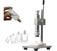 Machine à sertir de parfum, outil de capsulage réglable en hauteur, bouchon manuel en acier inoxydable pour bouteilles, durable et facile à utiliser