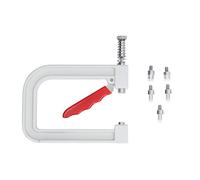 Machine à sertir des perles - Poinçonnage précis - 5 moules - Robuste - Durable - Forte praticité - Machine à perler manuelle