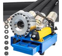 Machine à sertir pour tuyau hydraulique - 6 à 25 mm - Outil de sertissage de tuyau hydraulique portable