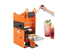 Machine à sertir Manuelle pour Tubes en Aluminium, thermorégulatrice et électrique, pour Tasses à thé aux Perles, idéale pour Les Salons de thé au Lait et Les cafés.