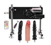 Machine à Sexe Automatique avec Télécommande APP - Love Machine à Poussée Réglable avec Godemichet Inclus - Jouet Sexuel de Masturbation pour Homme & Femme
