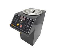 Machine à Sirop, 16 Machine Quantitative De Fructose Distributeur Sirop 6 L Magasin Thé Au Lait À Bulles Quantificateur En Acier Inoxydable 500 W(Zwart)