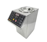 Machine à Sirop, 16 Machine Quantitative De Fructose Distributeur Sirop 6 L Magasin Thé Au Lait À Bulles Quantificateur En Acier Inoxydable 500 W(Stainless Steel)