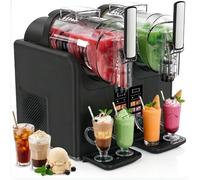 Machine à slushie avec 7 préréglages intelligents, pas besoin de glace pour la maison, congélation rapide pour la neige fondue, margaritas, smoothies, crème glacée, capacité de 2 L