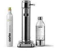Machine à soda et eau gazeuse Aarke Pack Carbonator 3 Inox + CO2