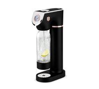 BERLINGER HAUS Sodabar Soda Maker + 2 bouteilles Black Rose Collection | Respectueux de l'environnement et facile à utiliser
