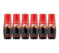Machine a Soda Concentrés SODASTREAM Lot de 6 concentrés Cola Jusqu a 54L de boissons 4 G