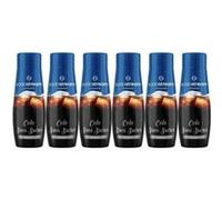 Machine a Soda Concentrés SODASTREAM Lot de 6 concentrés Cola sans sucres Jusqu a 54L de G