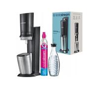 Machine à soda - - Crystal 3.0 - Carafe en verre 0.6L - CO2 Quick Connect - Eau gazeuse maison