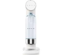 Smeg Machine à eau gazeuse SKC01WHM Blanc mat – bouteille 800 ml, bouton de gazéification