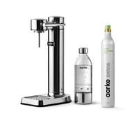 Machine à soda et eau gazeuse Aarke Pack Carbonator 3 Inox + CO2