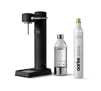 Machine à soda et eau gazeuse Aarke Pack Carbonator 3 Noir mat + CO2