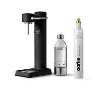 Machine à soda et eau gazeuse AARKE Pack Carbonator 3 Noir mat + CO2