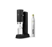 Carbonator Pro Noir Mat avec bouteille en verre 0,8 litre et une cartouche de gaz CO²