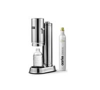 Carbonator Pro Inox avec bouteille en verre 0,8 litre et une cartouche de gaz CO²
