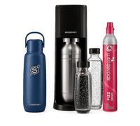 Machine à soda et eau pétillante SODASTREAM - DUO Noire - 1 recharge de gaz 60L + Bouteille isotherme - Fizz&Go Cool - 0,9L