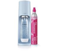 Machine à soda et eau pétillante SODASTREAM - TERRA Bleu - 1 bouteille compatible lave-vaisselle - 1 recharge de gaz 60L