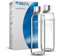 Machine a Soda Pack 2 bouteilles BRITA Pour machine SodaTRIO Capacité 1L Verre G
