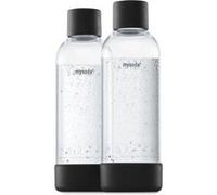 Machine a Soda Pack de 2 bouteilles MYSODA en PET et Biocomposite 1L Systeme quicklock G