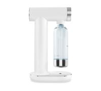 Smeg Machine à eau gazeuse SKC01WHM Blanc mat – bouteille 800 ml, bouton de gazéification