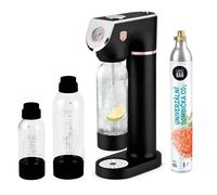 Machine à soda SODABAR + cartouche + 2 bouteilles de la collection Black Rose