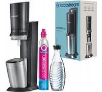Machine à soda - Sodastream - Crystal 3.0 - Carafe en verre 0.6L - CO2 Quick Connect - Eau gazeuse maison Blanc