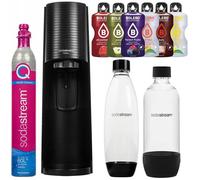 Machine à soda - SodaStream - Terra Black - 2 bouteilles 1L - 1 cylindre CO2 - 6 boissons Bolero