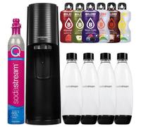 Machine à soda - Sodastream - Terra Black - 4 bouteilles 1L - Cartouche Quick Connect - 6 saveurs sans sucre