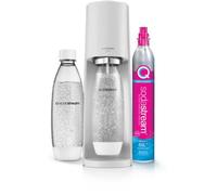 Pack Machine à soda et eau gazeuse Sodastream Terra Blanc avec 1 cylindre et 1 bouteille Blanc G