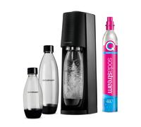 Machine à soda SodaStream Terra Megapack Qc Black Schwarz Incl 3 Bottles (2270214)