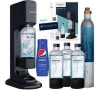 Machine à soda - Spinel Soda - BubbleON - 3 bouteilles 1L - Sirop Pepsi - Recharge CO2 incluse