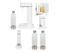 Machine à soda TYPE SODASTREAM Machine à eau pétillante Compatible avec de l’eau du robinet et de l’eau filtrée + 2 bouteilles