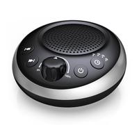 Machine à son à bruit blanc bruyant, machine à bruit marron non-stop, 30 sons apaisants pour bébés, enfants et adultes, machine de sommeil à bruit rose, 36 niveaux Vol 4 minuterie, fonction de mémoire