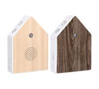 Machine à son : capteur de mouvement portable réglable, haut-parleur de volume, chant d'oiseaux naturels, appareil audio compact | Aide sans fil pour dormir, méditation relaxante,