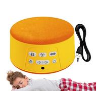 Machine à Sons de Bruit Blanc, Machine à Bruit Blanc pour le Sommeil, Portable Rechargeable Avec Minuterie d'Arrêt Automatique Pour Adultes Bébés